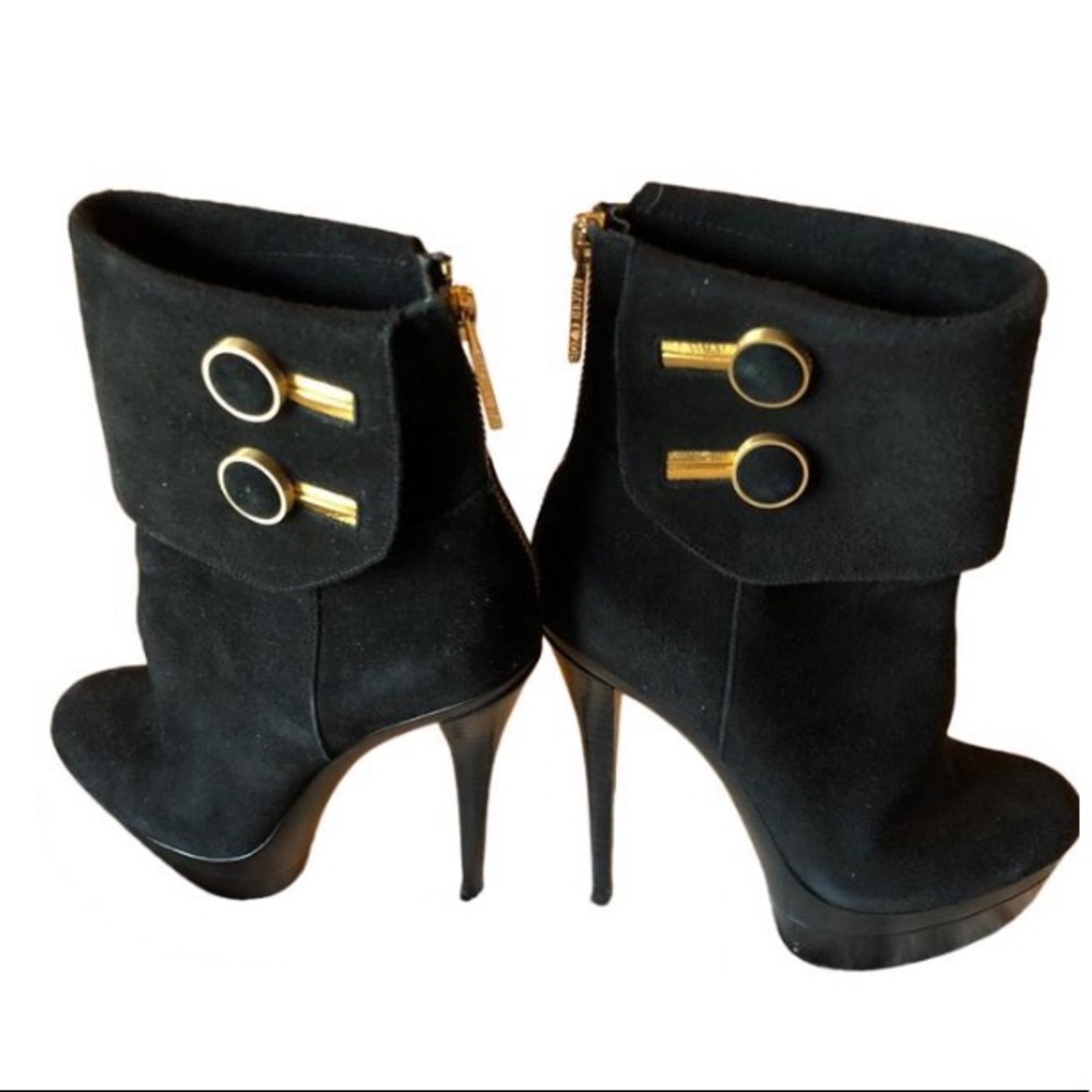 RACHEL ZOE Dora black booties